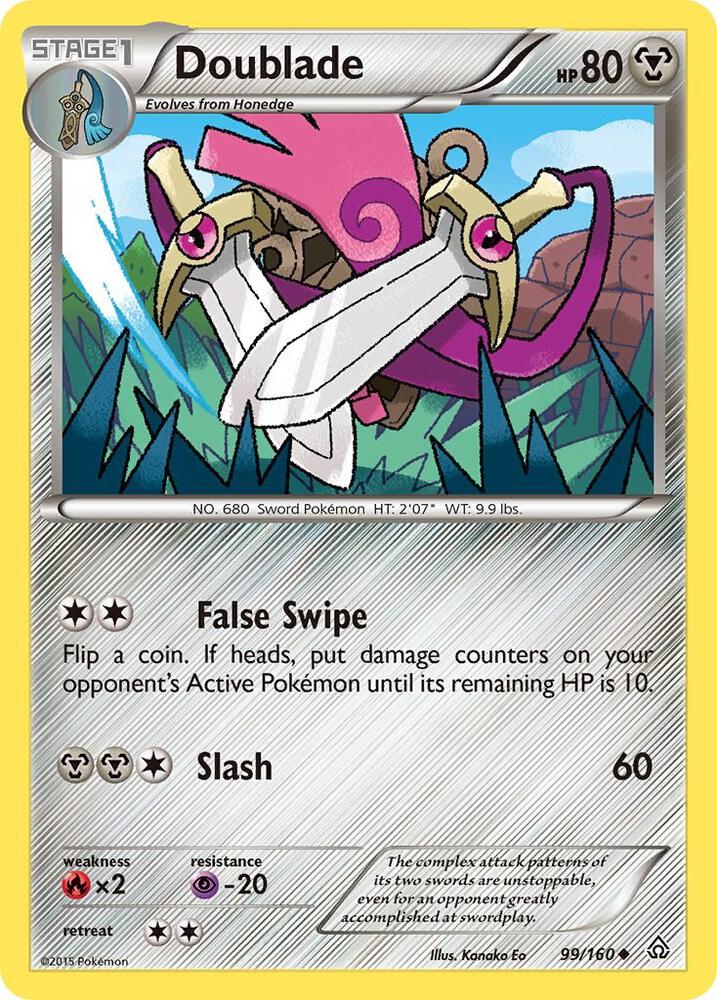 Doublade [XY - Primal Clash] 99/160