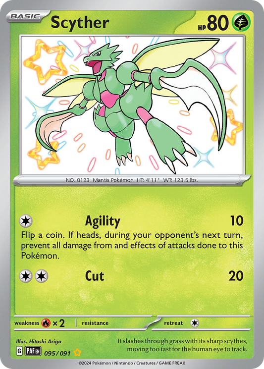 Scyther - 95/91 Paldean Fates