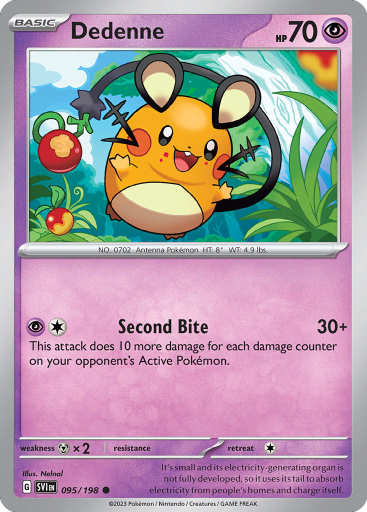 Dedenne - 95/198 Scarlet & Violet