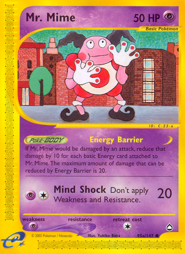 Mr. Mime - 95/147 Aquapolis