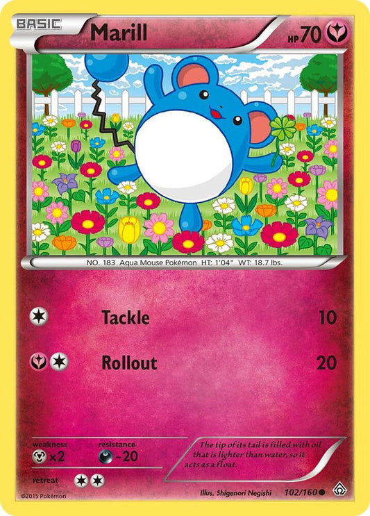 Marill [XY - Primal Clash] 102/160