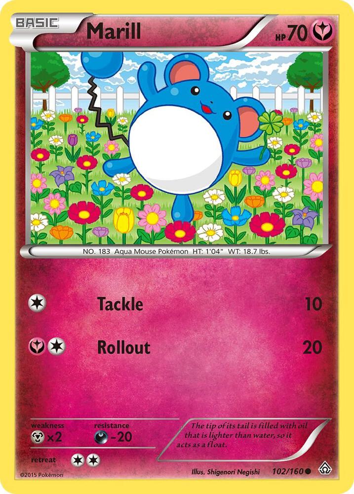 Marill [XY - Primal Clash] 102/160