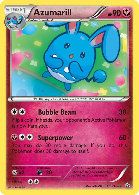Azumarill [XY - Primal Clash] 103/160