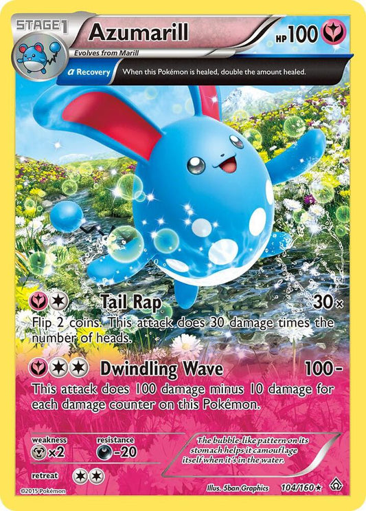 Azumarill (Alpha) [XY - Primal Clash] 104/160