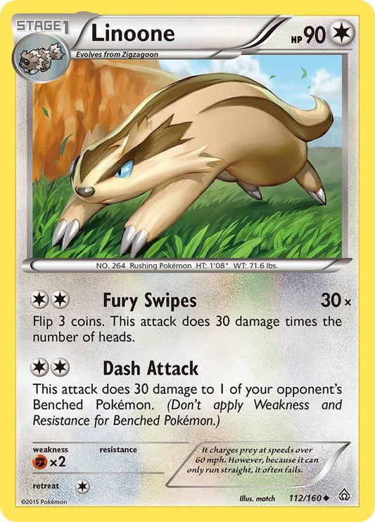 Linoone [XY - Primal Clash] 112/160