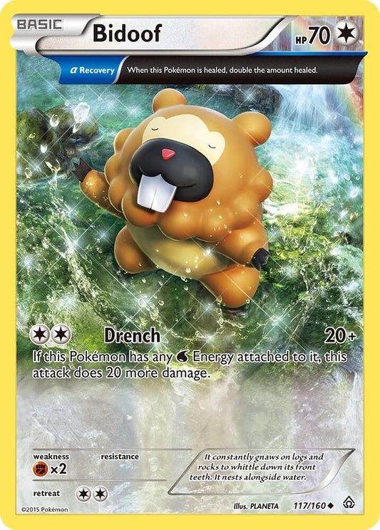 Bidoof (Alpha) [XY - Primal Clash] 117/160