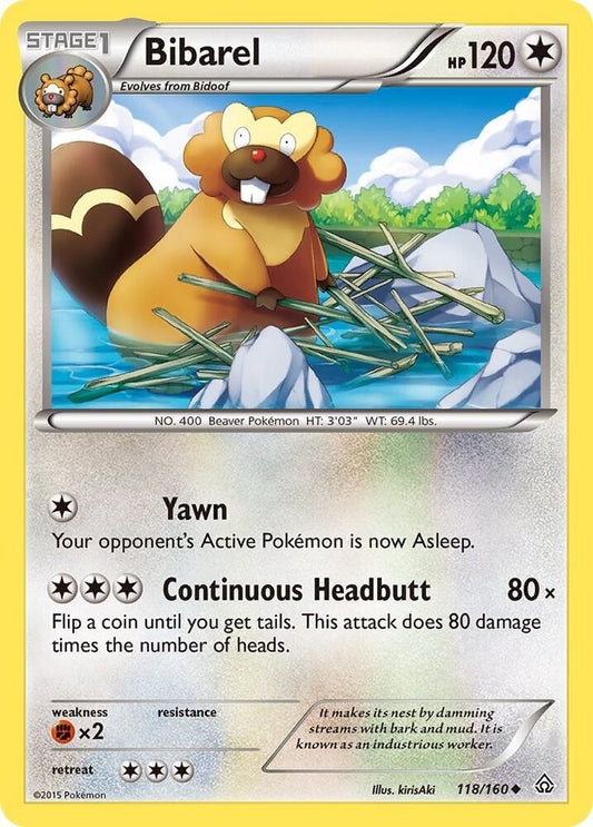 Bibarel [XY - Primal Clash] 118/160