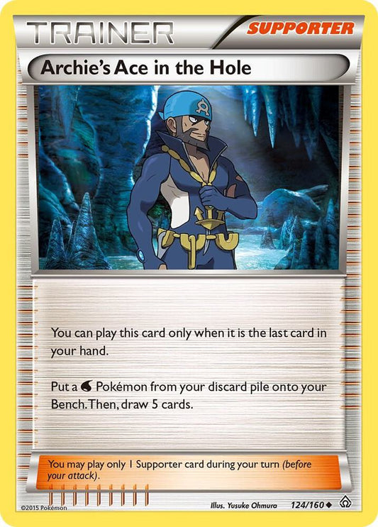 Archie's Ace in the Hole [XY - Primal Clash] 124/160