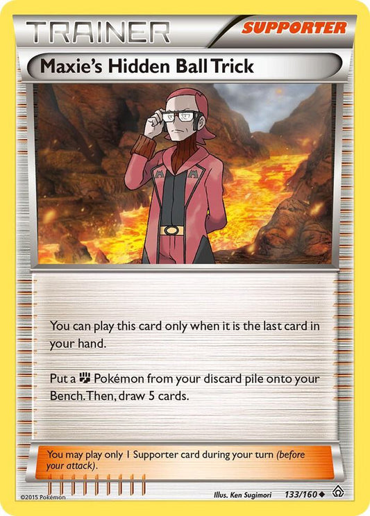 Maxie's Hidden Ball Trick [XY - Primal Clash] 133/160