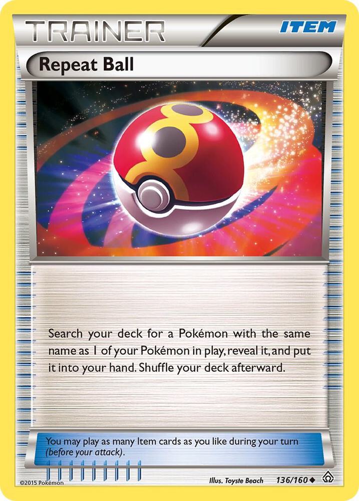 Repeat Ball [XY - Primal Clash] 136/160