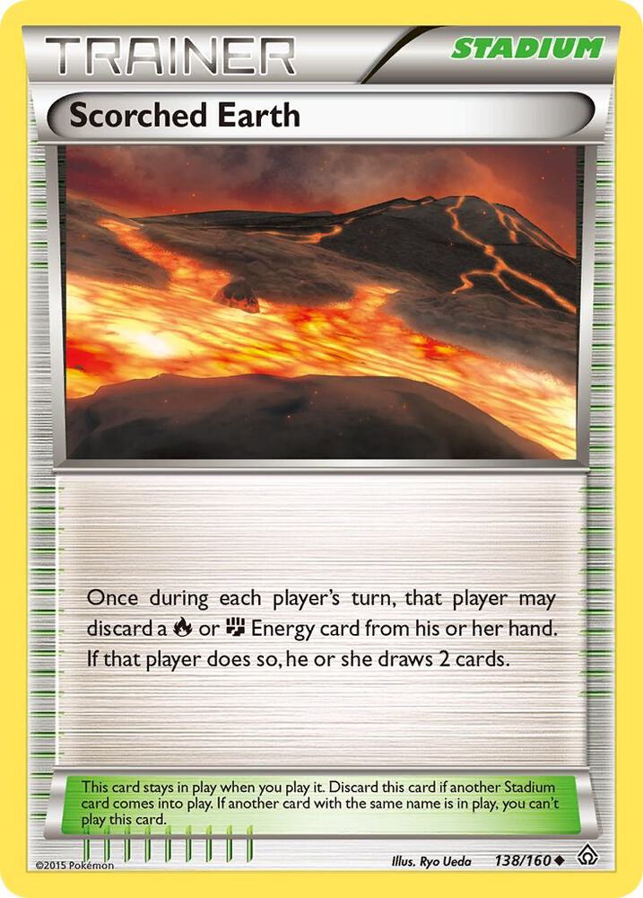 Scorched Earth [XY - Primal Clash] 138/160