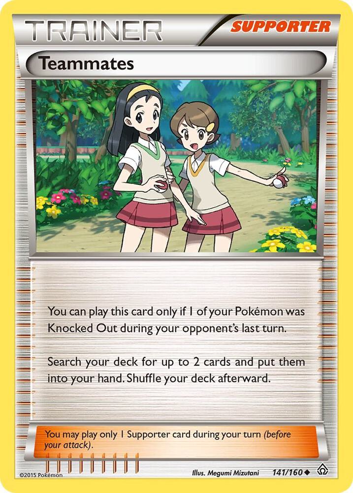 Teammates [XY - Primal Clash] 141/160