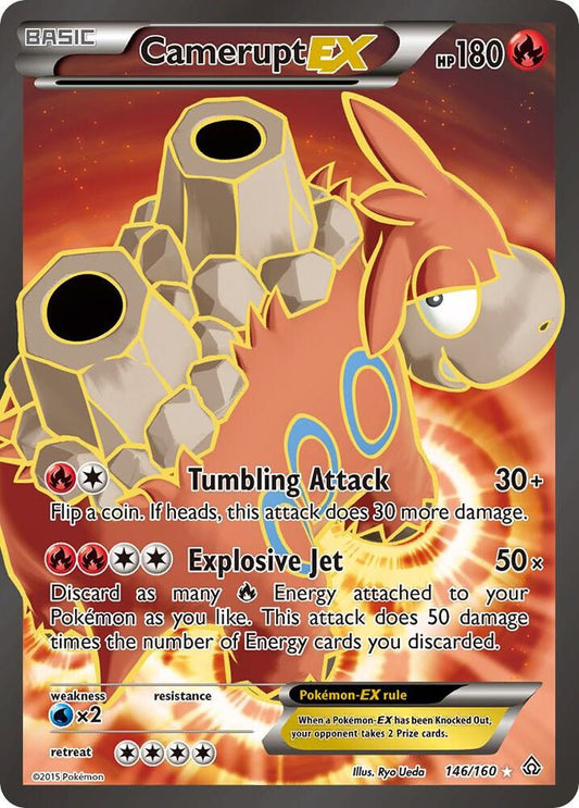 Camerupt EX (146 Full Art) [XY - Primal Clash] 146/160