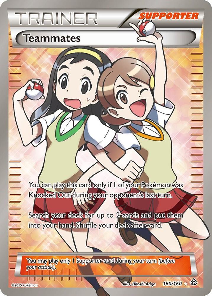 Teammates (160 Full Art) [XY - Primal Clash] 160/160