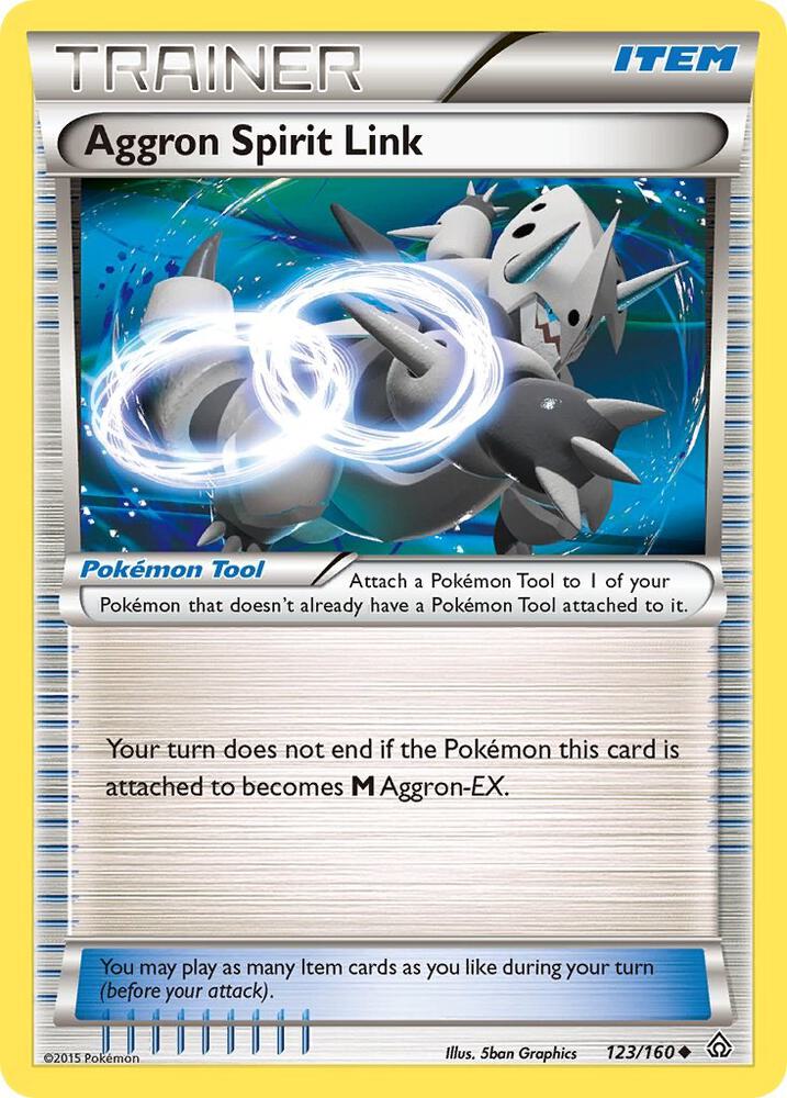 Aggron Spirit Link [XY - Primal Clash] 123/160