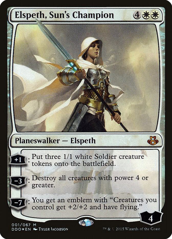 Elspeth, Sun's Champion [Duel Decks: Elspeth vs. Kiora] 1