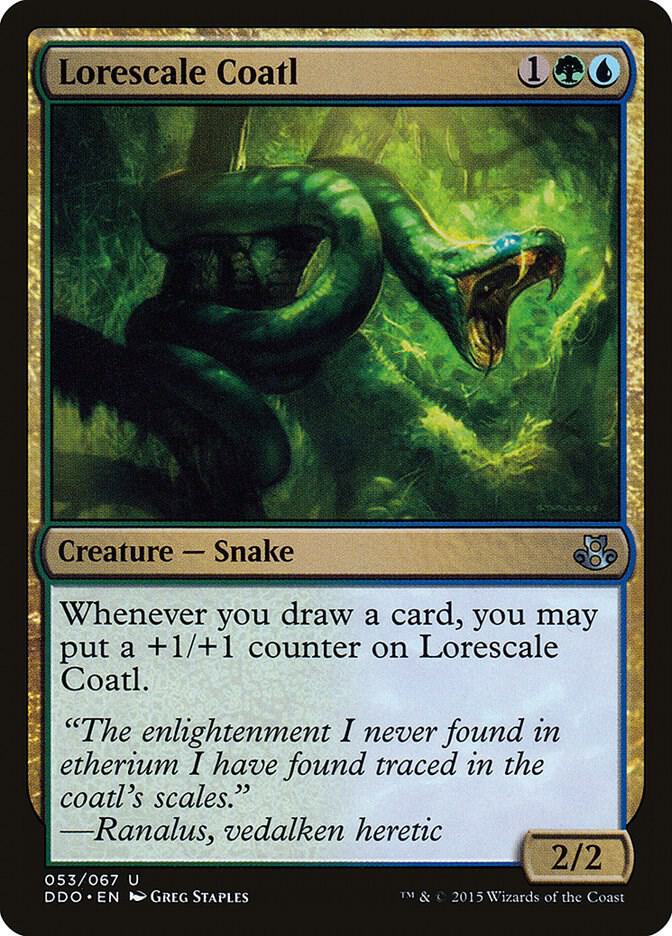 Lorescale Coatl [Duel Decks: Elspeth vs. Kiora] 53