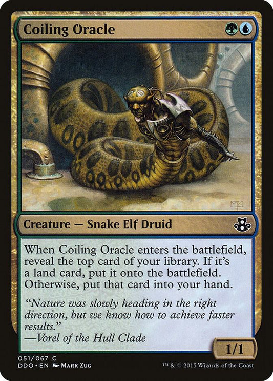 Coiling Oracle [Duel Decks: Elspeth vs. Kiora] 51