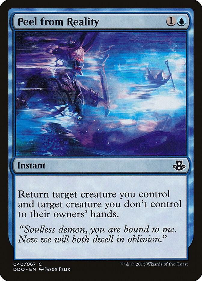 Peel from Reality [Duel Decks: Elspeth vs. Kiora] 40