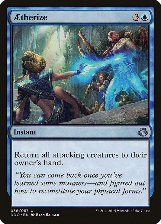 Aetherize [Duel Decks: Elspeth vs. Kiora] 36