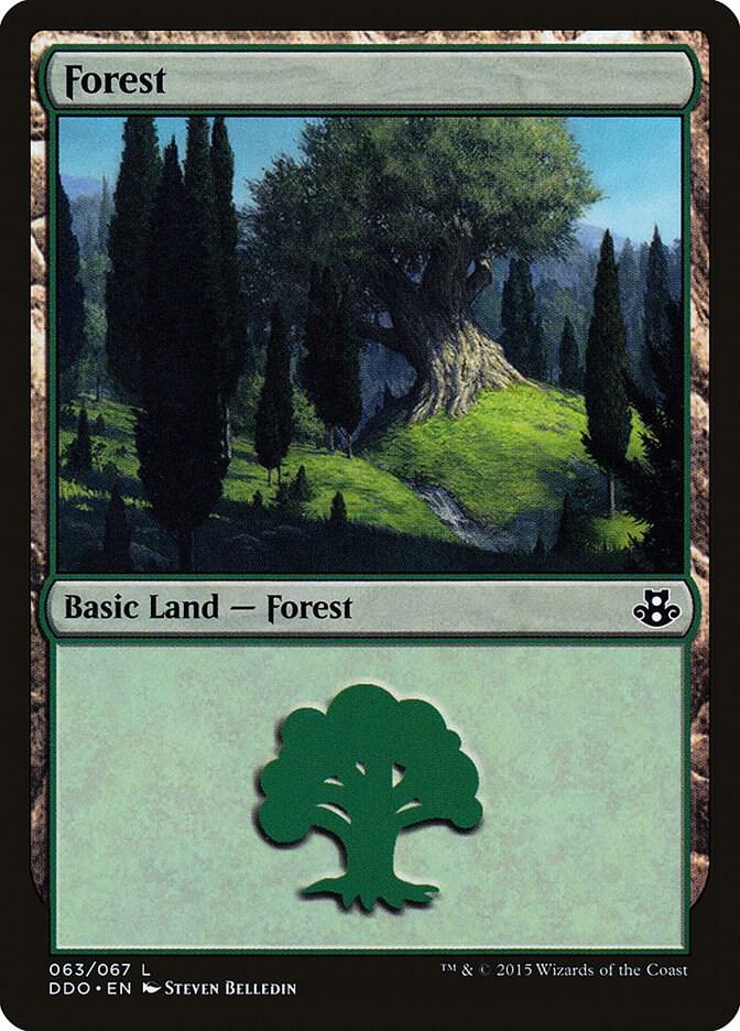Forest (063) [Duel Decks: Elspeth vs. Kiora] 63