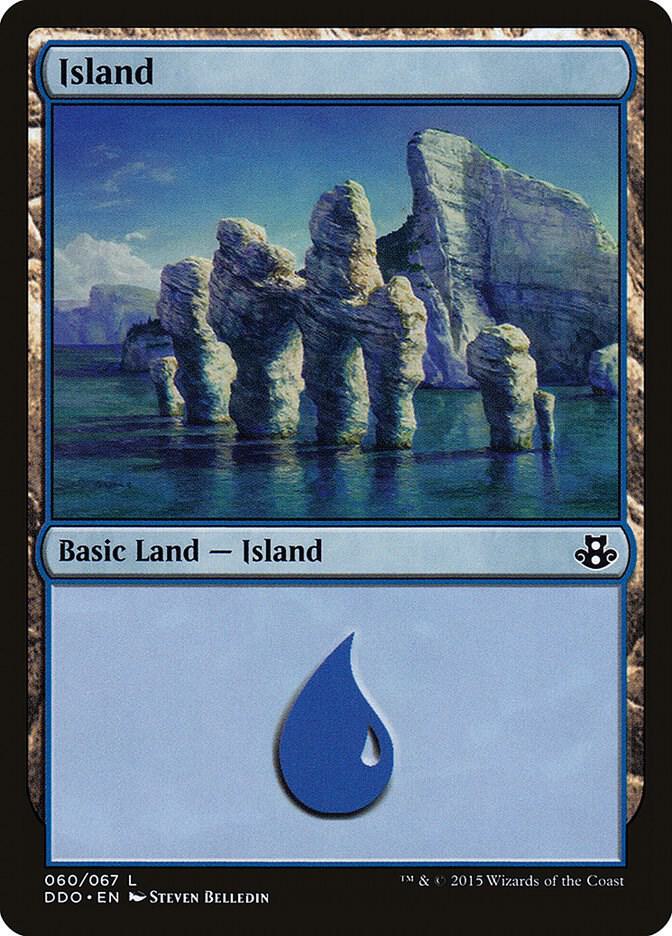 Island (060) [Duel Decks: Elspeth vs. Kiora] 60