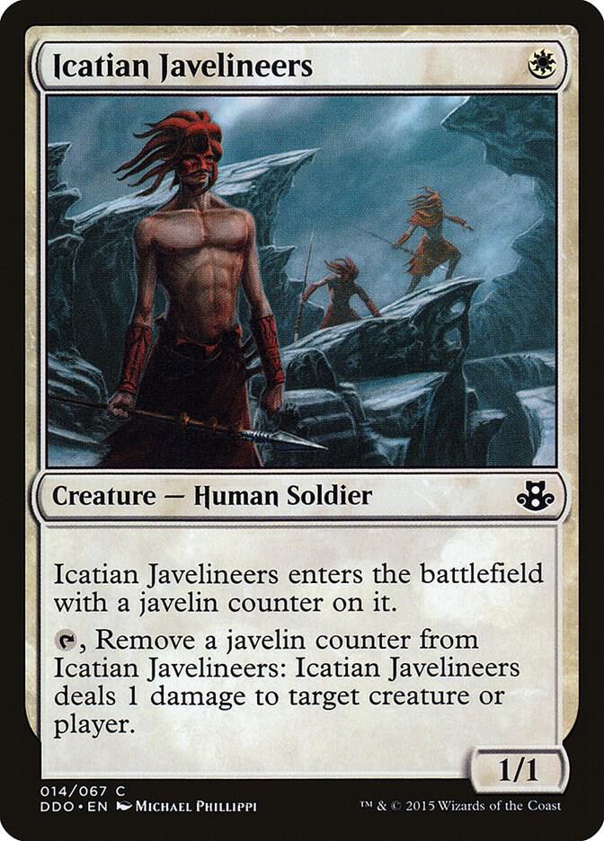 Icatian Javelineers [Duel Decks: Elspeth vs. Kiora] 14