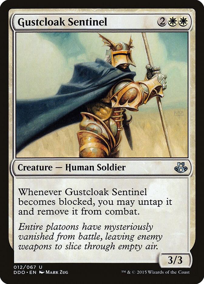 Gustcloak Sentinel [Duel Decks: Elspeth vs. Kiora] 12
