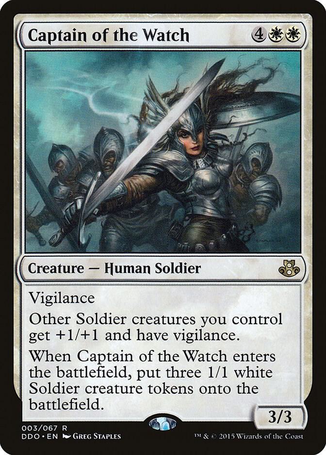 Captain of the Watch [Duel Decks: Elspeth vs. Kiora] 3