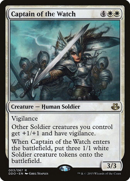 Captain of the Watch [Duel Decks: Elspeth vs. Kiora] 3