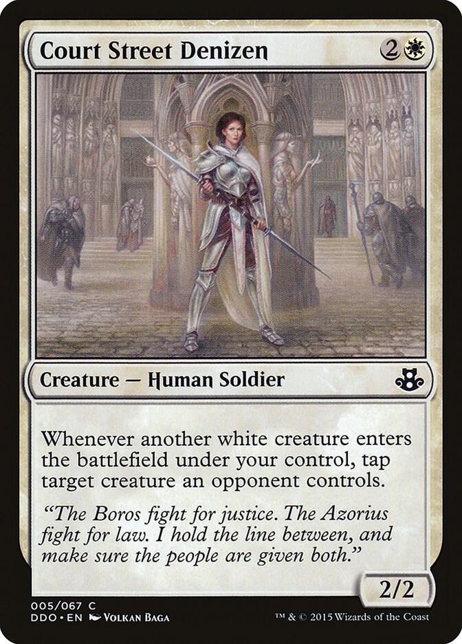 Court Street Denizen [Duel Decks: Elspeth vs. Kiora] 5