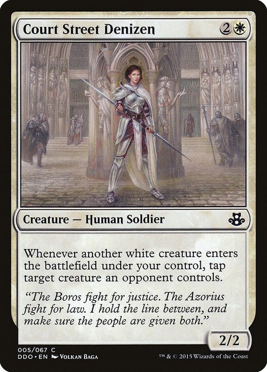 Court Street Denizen [Duel Decks: Elspeth vs. Kiora] 5