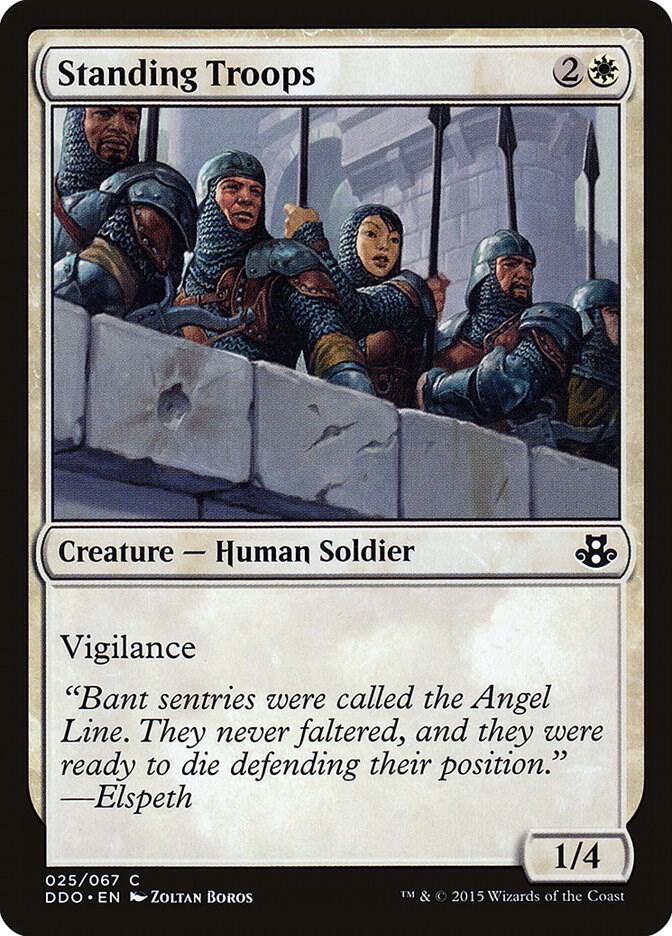 Standing Troops [Duel Decks: Elspeth vs. Kiora] 25