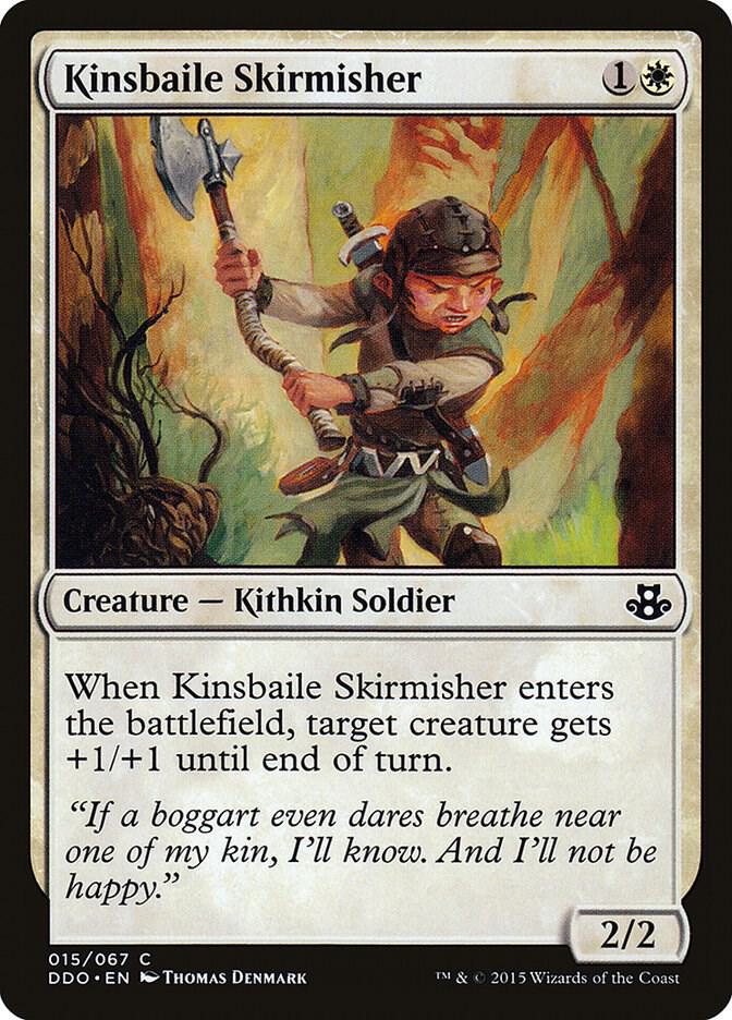 Kinsbaile Skirmisher [Duel Decks: Elspeth vs. Kiora] 15
