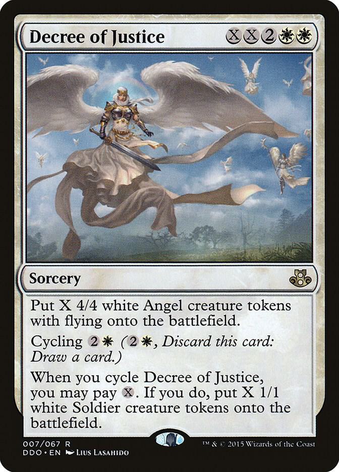 Decree of Justice [Duel Decks: Elspeth vs. Kiora] 7