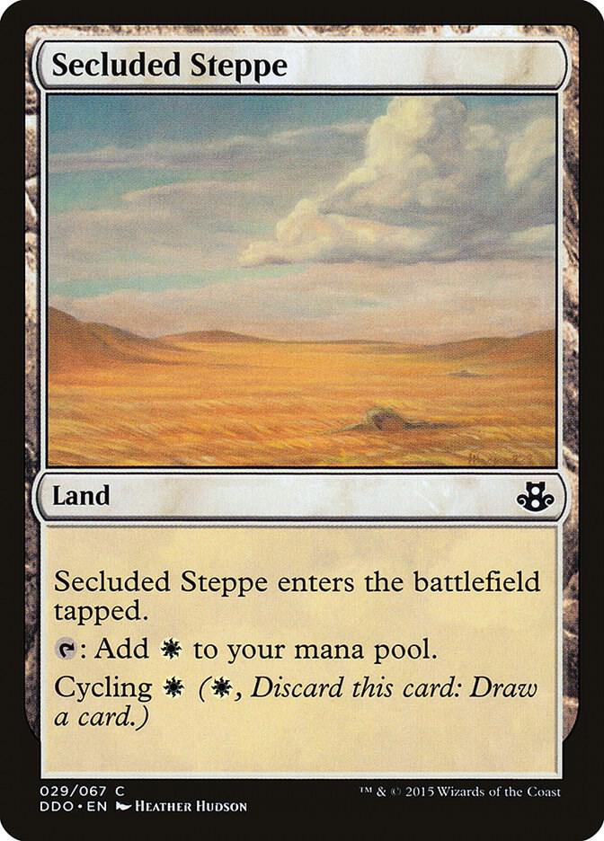 Secluded Steppe [Duel Decks: Elspeth vs. Kiora] 29