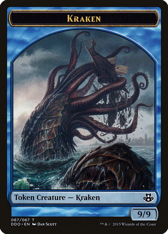 Kraken Token [Duel Decks: Elspeth vs. Kiora] 67