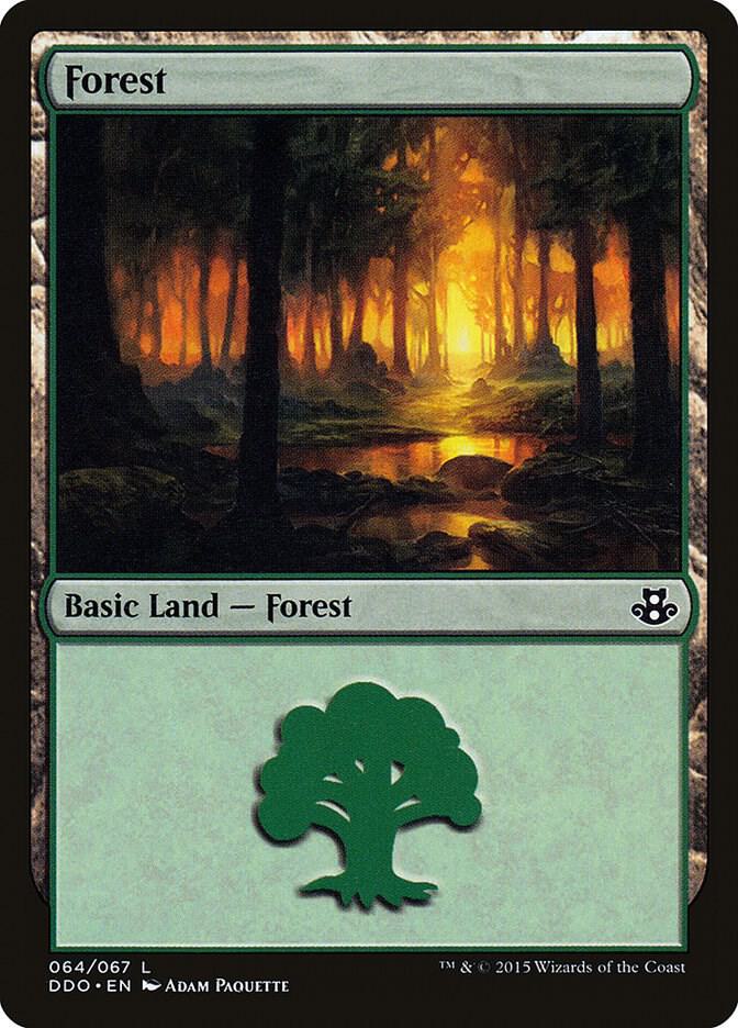 Forest (064) [Duel Decks: Elspeth vs. Kiora] 64