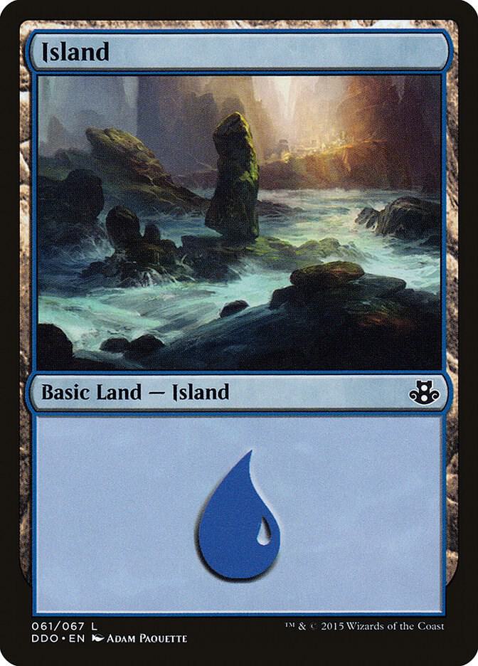 Island (061) [Duel Decks: Elspeth vs. Kiora] 61