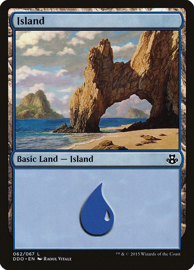 Island (062) [Duel Decks: Elspeth vs. Kiora] 62