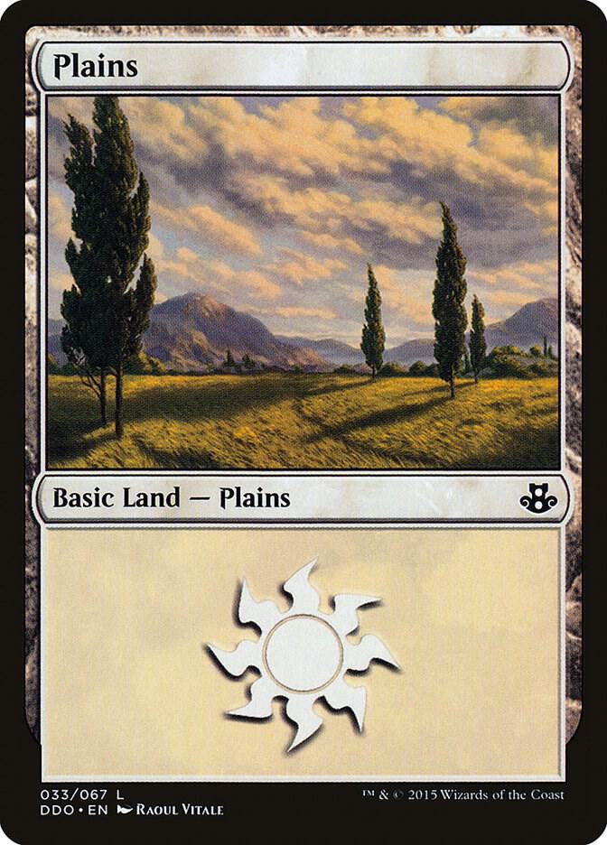 Plains (033) [Duel Decks: Elspeth vs. Kiora] 33