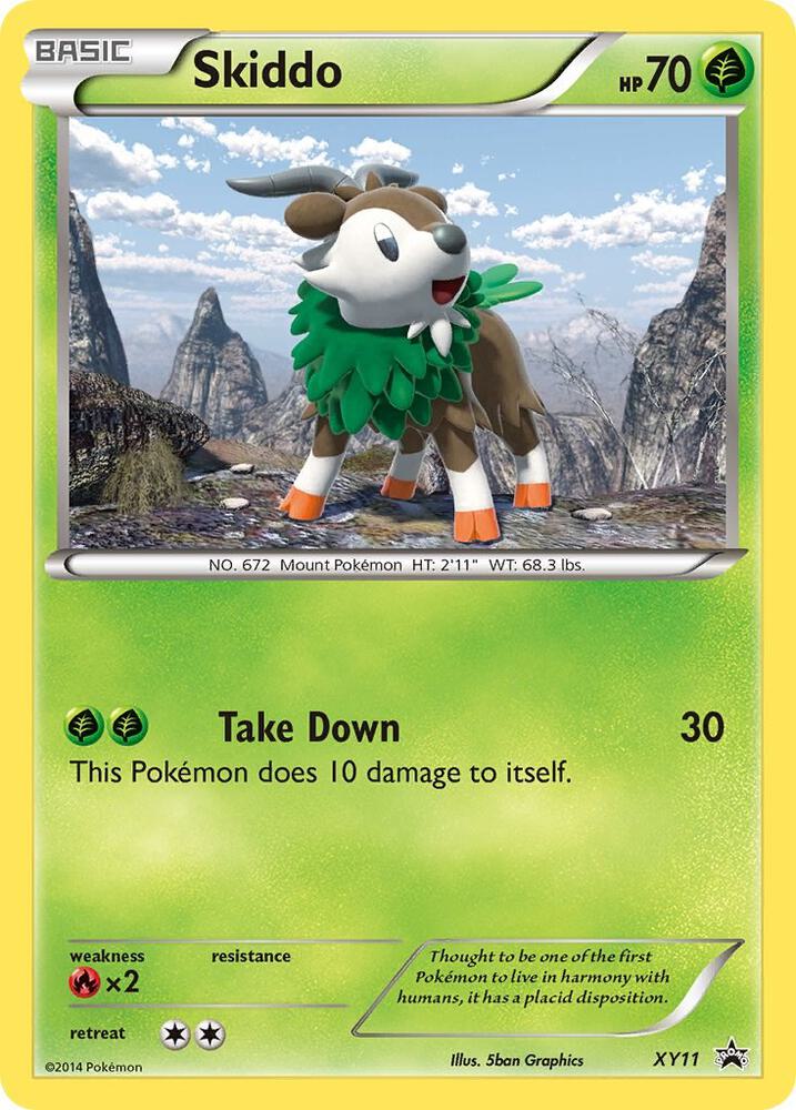 Skiddo - XY11 [XY Promos] XY11