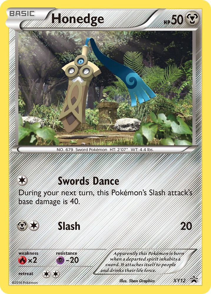 Honedge - XY12 [XY Promos] XY12