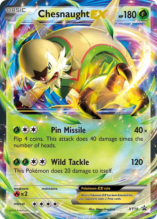 Chesnaught EX - XY18 [XY Promos] XY18