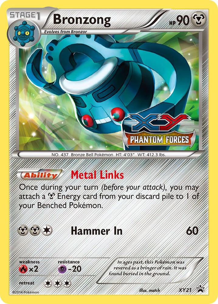 Bronzong - XY21 (Prerelease) [XY Promos] XY21