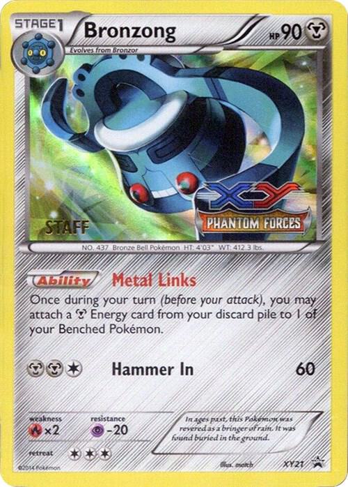 Bronzong - XY21 (Prerelease) [Staff] [XY Promos] XY21