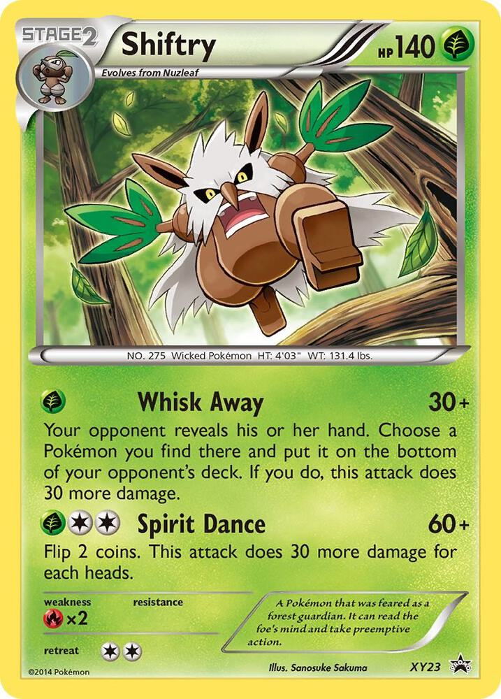 Shiftry - XY23 [XY Promos] XY23