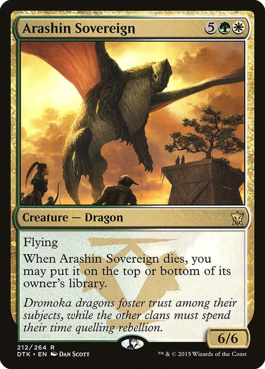 Arashin Sovereign [Dragons of Tarkir] 212