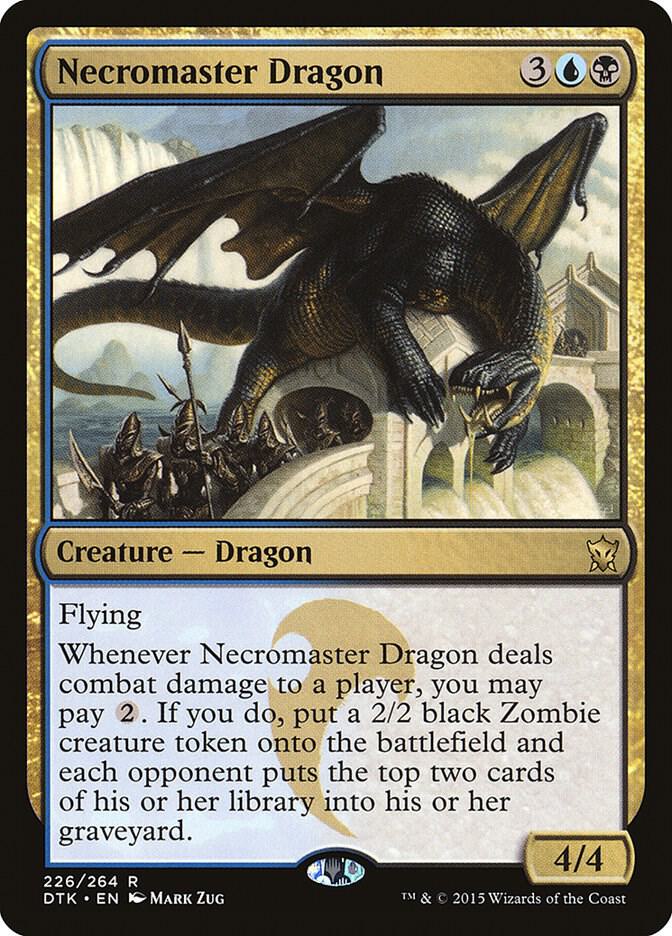 Necromaster Dragon [Dragons of Tarkir] 226