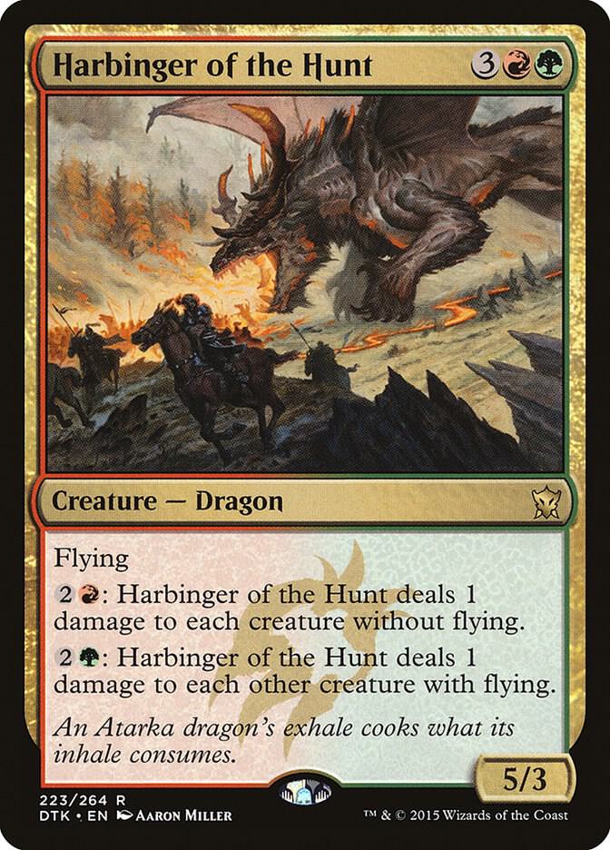Harbinger of the Hunt [Dragons of Tarkir] 223